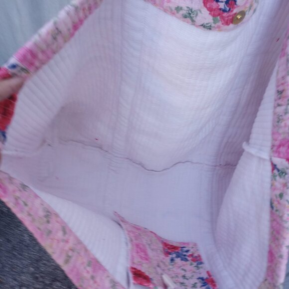 LoveShackFancy large tote bag Cyndi Roses - Picture 6 of 8
